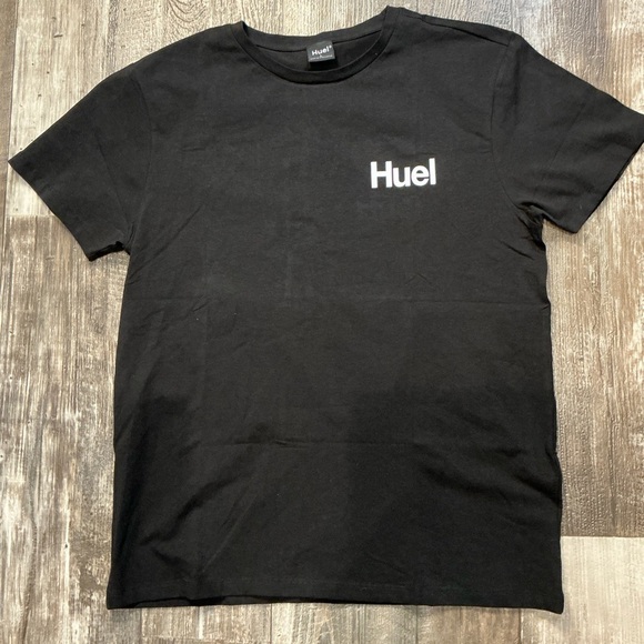 New Huel Women’s Black Short Sleeve Tee Size Large - Picture 5 of 7